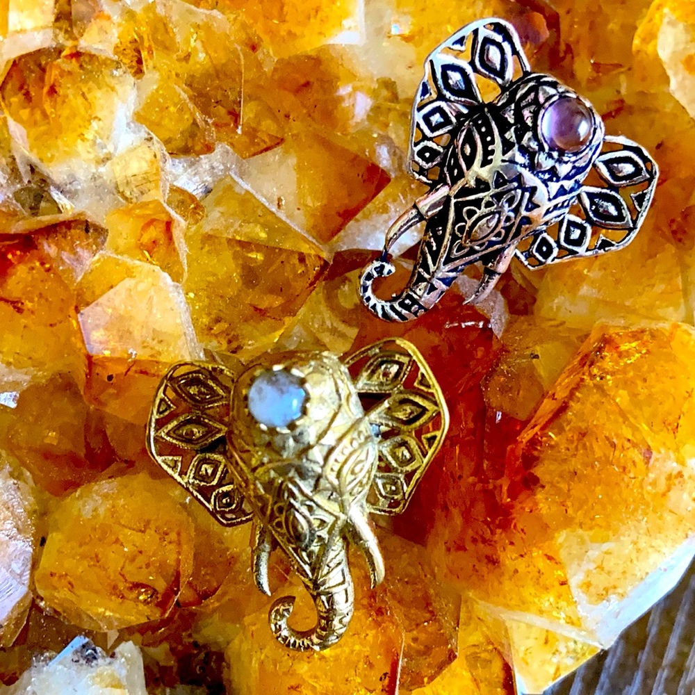 ⚡️ELEPHANT STONE RING ⚡️